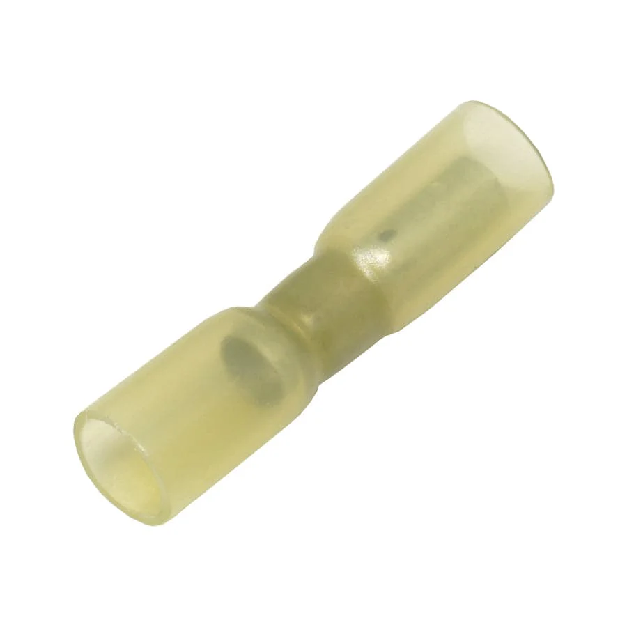 SBTF102-5 - Polyethylene Heat Shrink Female Bullet - 5mm - 12-10 AWG - Yellow - Image 2