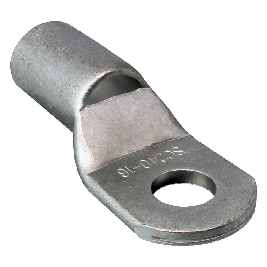 SCH24016 - 400 MCM Non Insulated Tubular Ring Lugs, 5/8" Stud, 5 Pieces