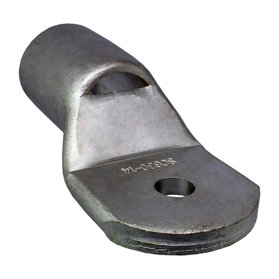 SCH63014 - 1000/1250 MCM Non Insulated Tubular Ring Lugs, 9/16" Stud, 1 Piece