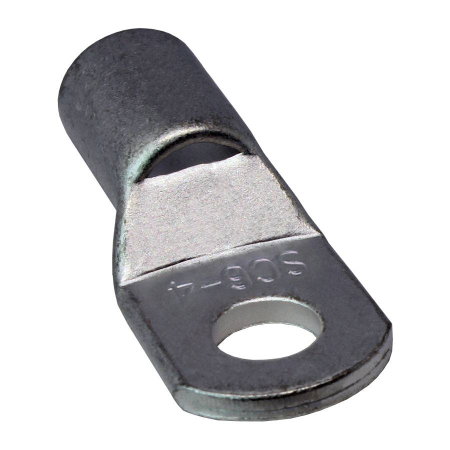 SCH64 - 10 AWG Non Insulated Tubular Ring Lugs, #8 Stud, 50 Pieces