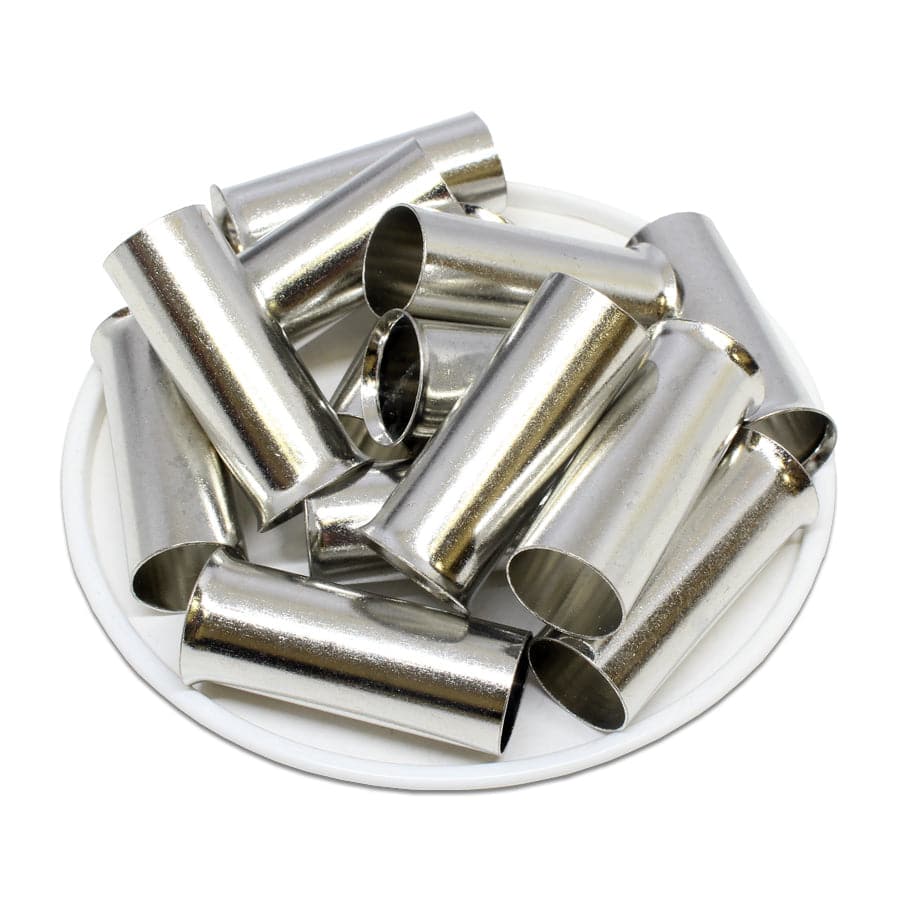 SF530030 - 1/0 AWG (Small Diameter) Non Insulated Wire Ferrules, 30mm Pin, 50 Pieces