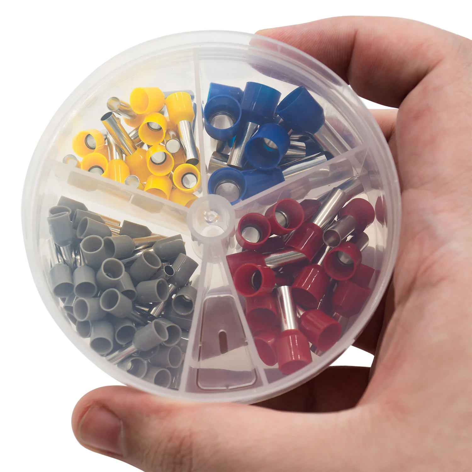 SK1206D - 12 to 6 AWG Single Insulated Wire Ferrules Mini Kit, 100 Pieces, Series D, 1 Kit - Image 3