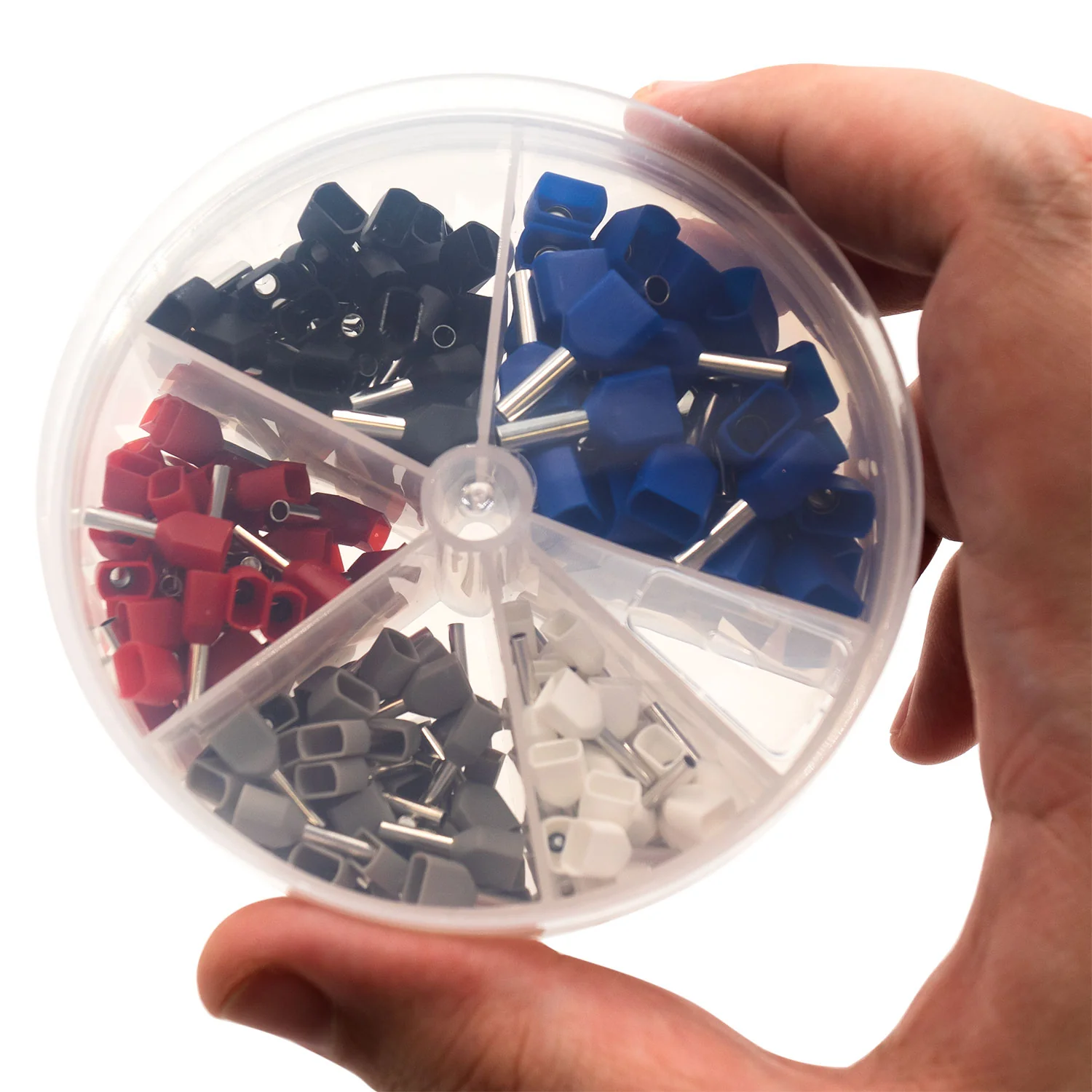 SK2214TD - 22 to 14 AWG Insulated Twin Wire Ferrules Mini Kit, 250 Pieces, Series D, 1 Kit - Image 3
