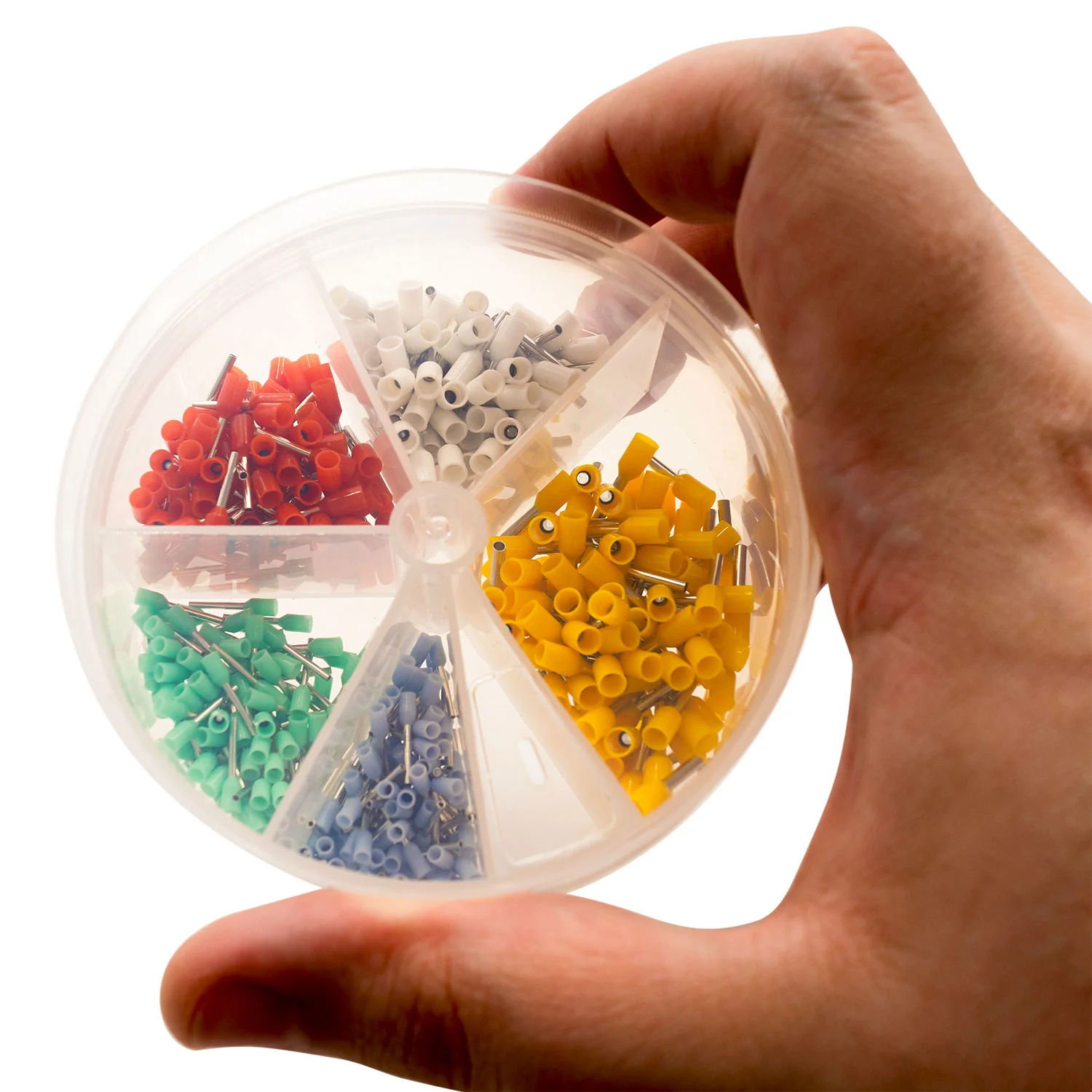 SK2418W - 24 to 18 AWG Single Insulated Wire Ferrules Mini Kit, 500 Pieces, Series W, 1 Kit - Image 3