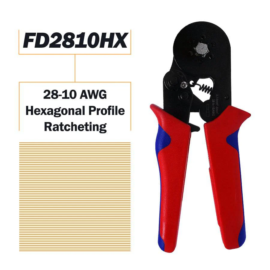 SK700HX - 22 to 10 AWG Wire Ferrules Deluxe Kit + FD2810HX Tool, 3,450-Pieces, Series W, 1 Kit - Image 2