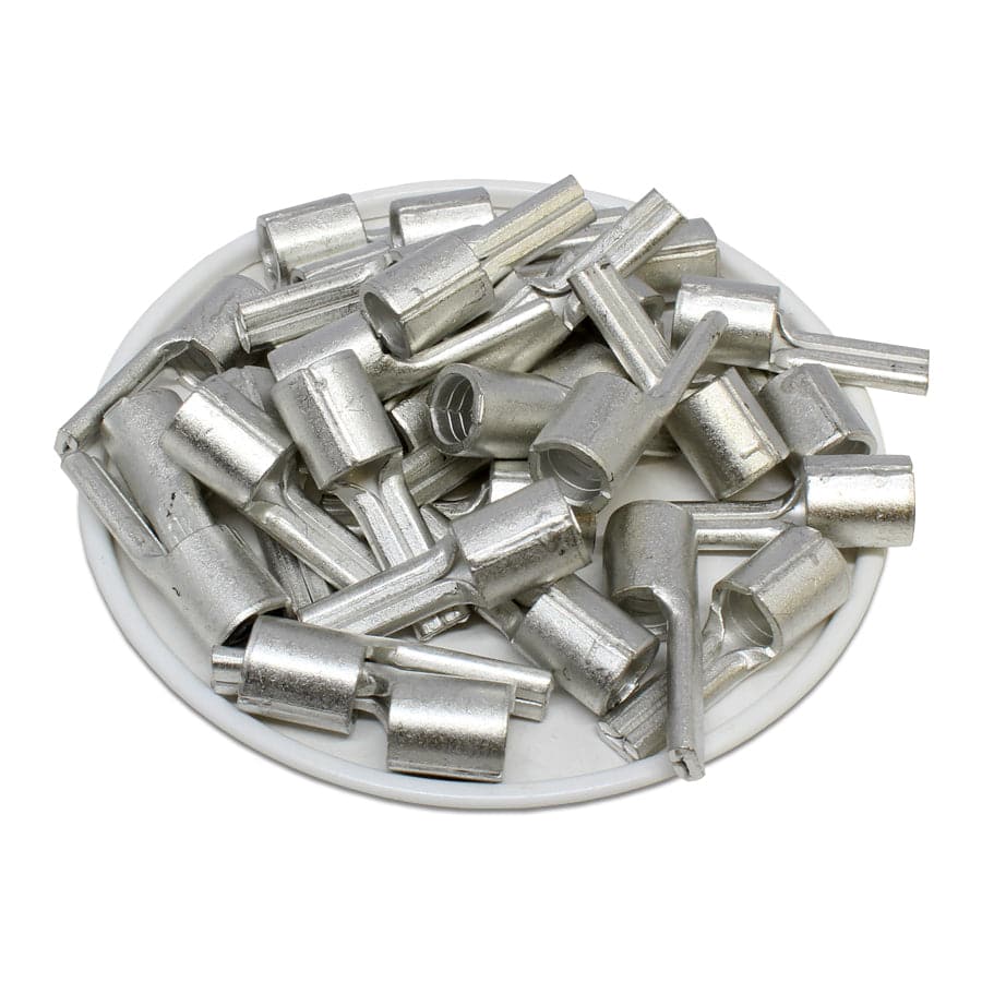 PTNB16-13 - 6 AWG Non Insulated Pin Terminals, 5/8" Pin, UL Recognized, 50 Pieces