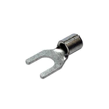SNBLL1-37 - 22 to 16 AWG Non Insulated Spade Terminals, #6 Stud, UL Approved, 100 Pieces - Image 2