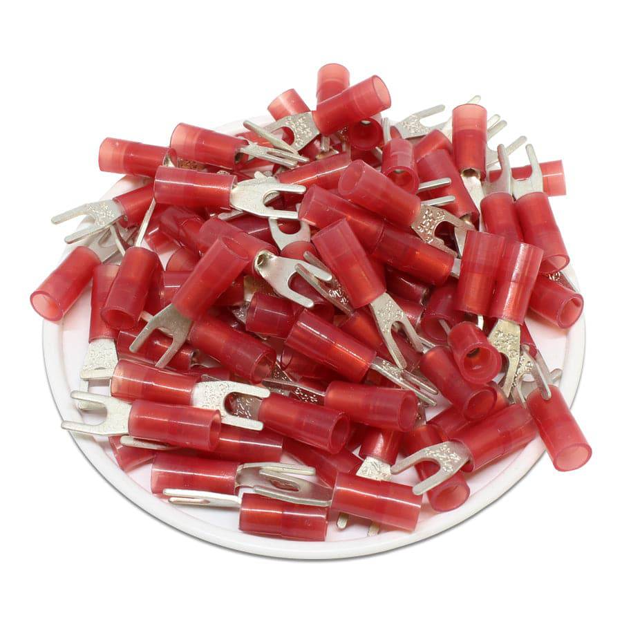 SNYB1-3.2 - Nylon Insulated Spade Terminal - 22-16AWG