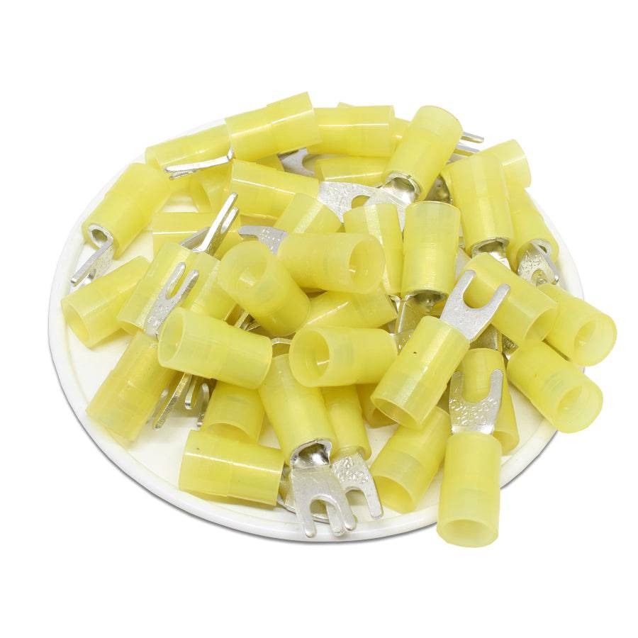 SNYB5-3.7 - Nylon Insulated Spade Terminal - 12-10AWG - 50/pack