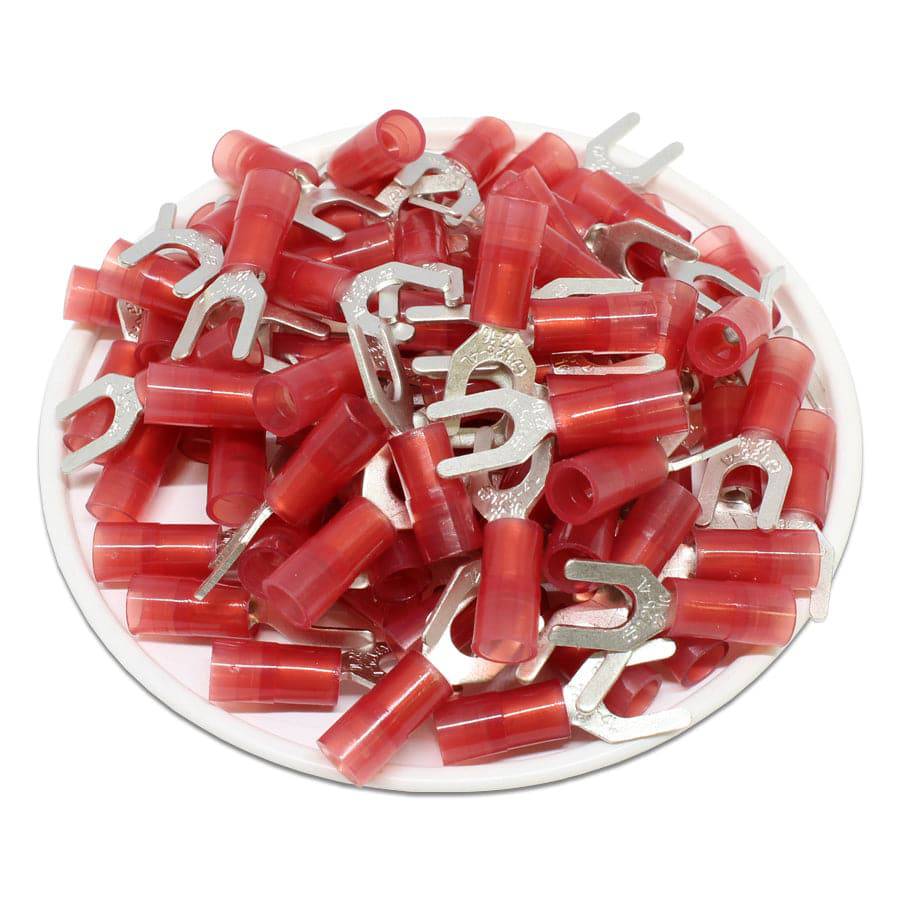 SNYBL1-4 - Nylon Insulated Spade Terminal - 22-16AWG