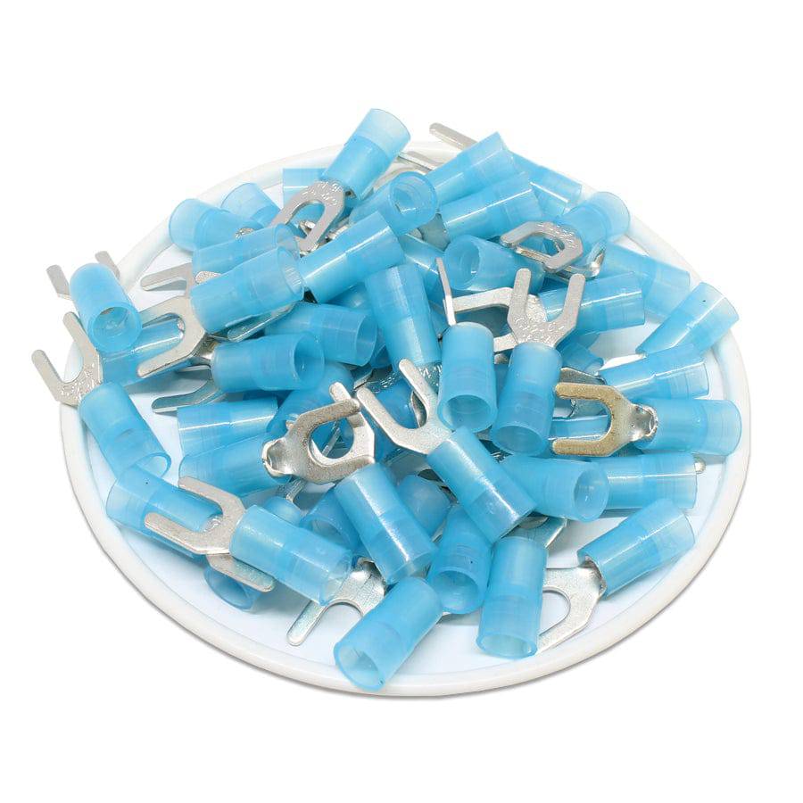 SNYBL2-4 - Nylon Insulated Spade Terminal - 16-14AWG