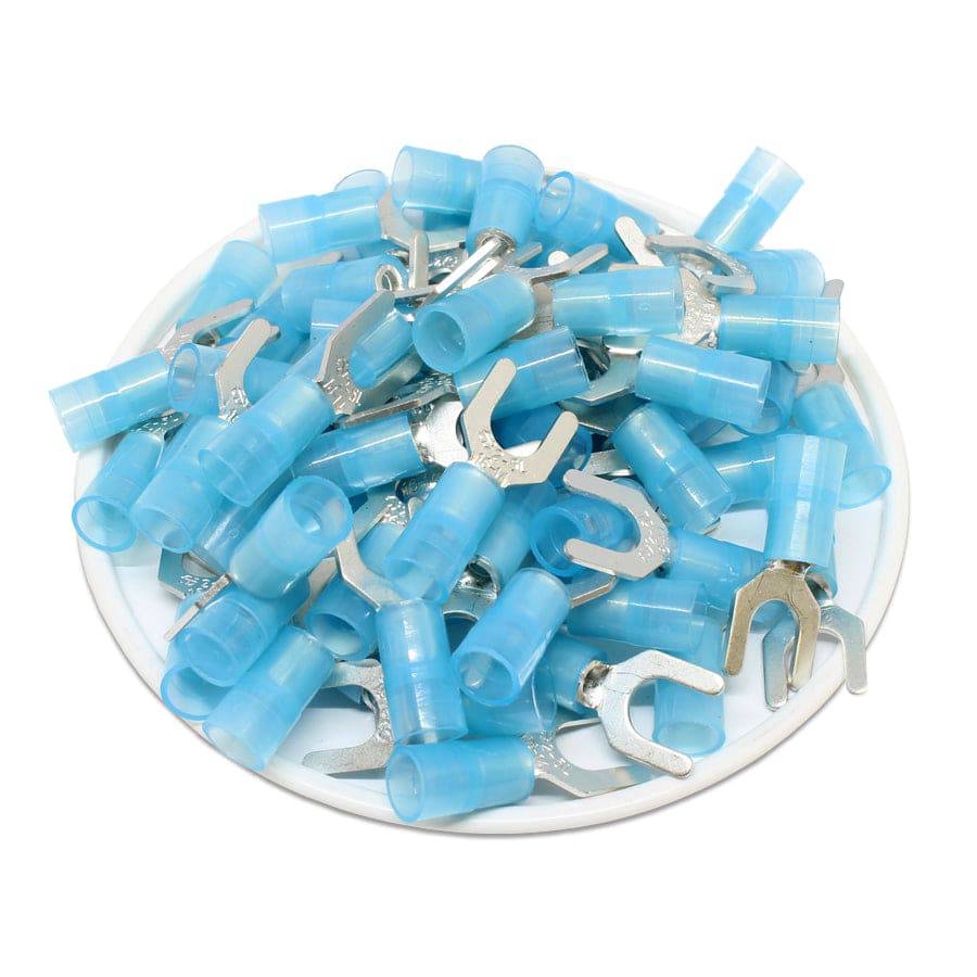 SNYBL2-5 - Nylon Insulated Spade Terminal - 16-14AWG