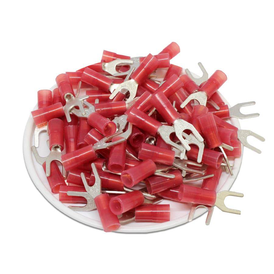 SNYBM1-4 - Nylon Insulated Spade Terminal - 22-16AWG