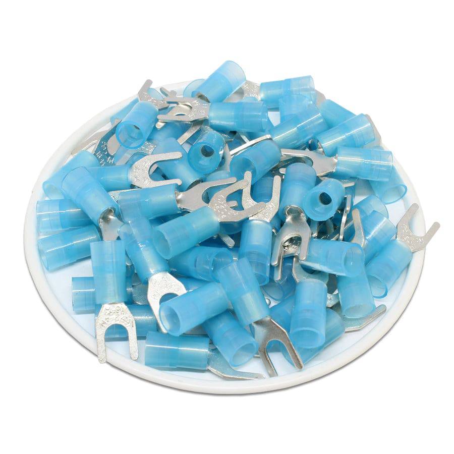SNYBM2-4 - Nylon Insulated Spade Terminal - 16-14AWG