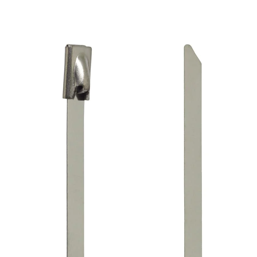 SST200-304 - 8" Standard Stainless Steel Cable Ties, 200lb Tensile Strength, 304 Grade, 50-Pack