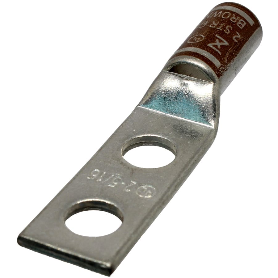 ST2516 - 2 AWG Compression Lug - 5/16" Stud Size, 1 Piece