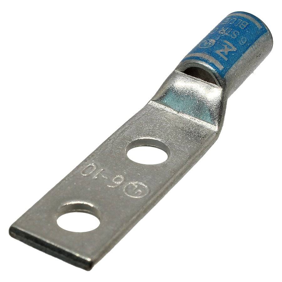 ST610A - 6 AWG Compression Lug - #10 Stud Size, 1 Piece