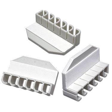 SWC610 - Self-Adhesive 6-Slot Wire Clip