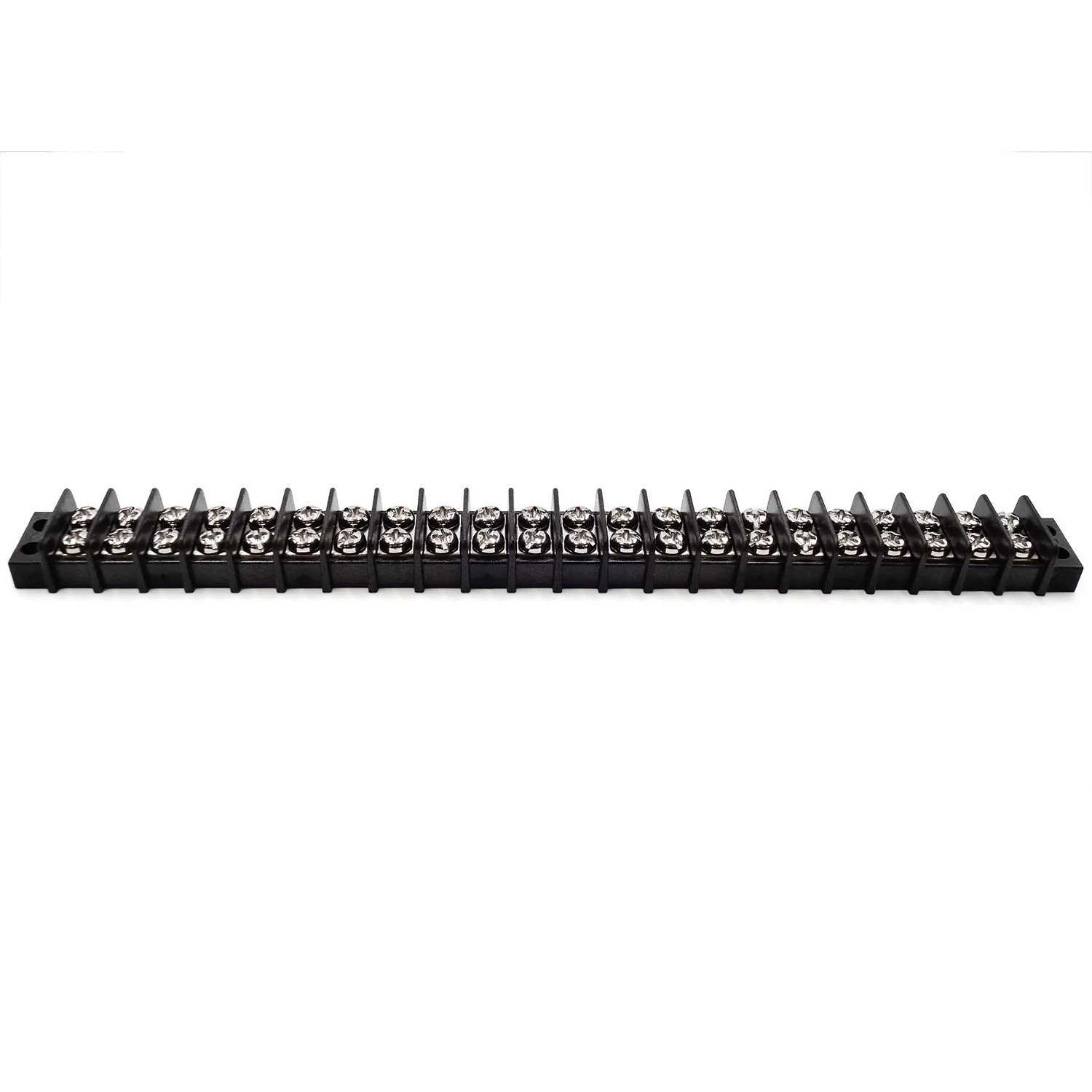 TB14-22P - Barrier Strip Terminal Block, Terminal Strip, 22 Pole, Double Row, 15A, 300V, UL Approved, 1 Piece - Image 2
