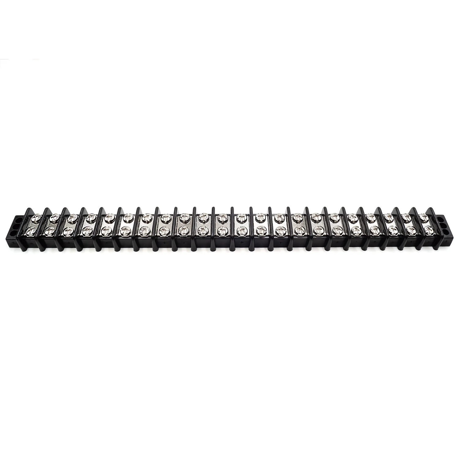 TB21-22P - Barrier Strip Terminal Block, Terminal Strip, 22 Pole, Double Row, 30A, 300V, UL Approved, 1 Piece - Image 2