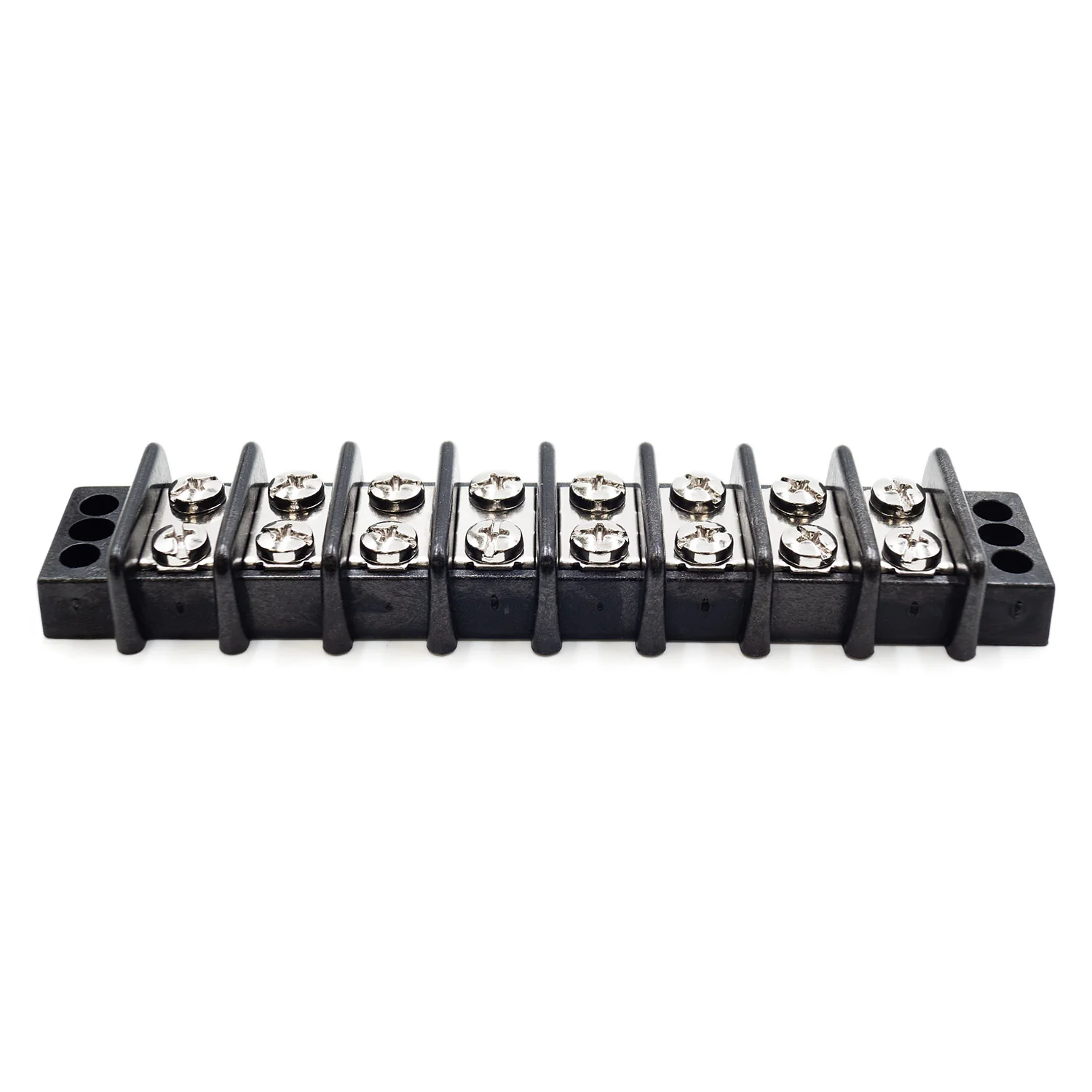 Barrier Strip Terminal Block, Terminal Strip, 8 Pole, Double Row, 30A, 300V, UL Approved - TB21-8P - Image 2