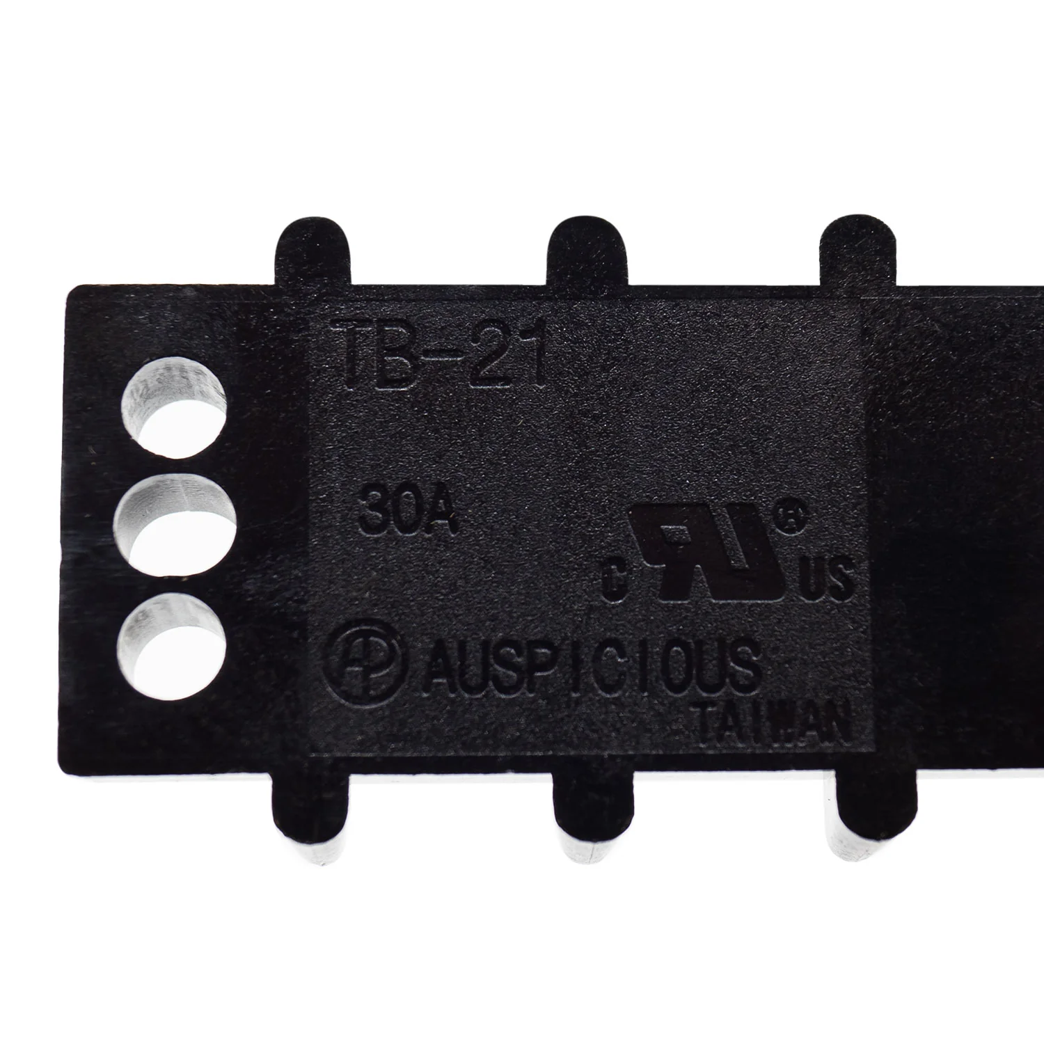 Barrier Strip Terminal Block, Terminal Strip, 8 Pole, Double Row, 30A, 300V, UL Approved - TB21-8P - Image 3