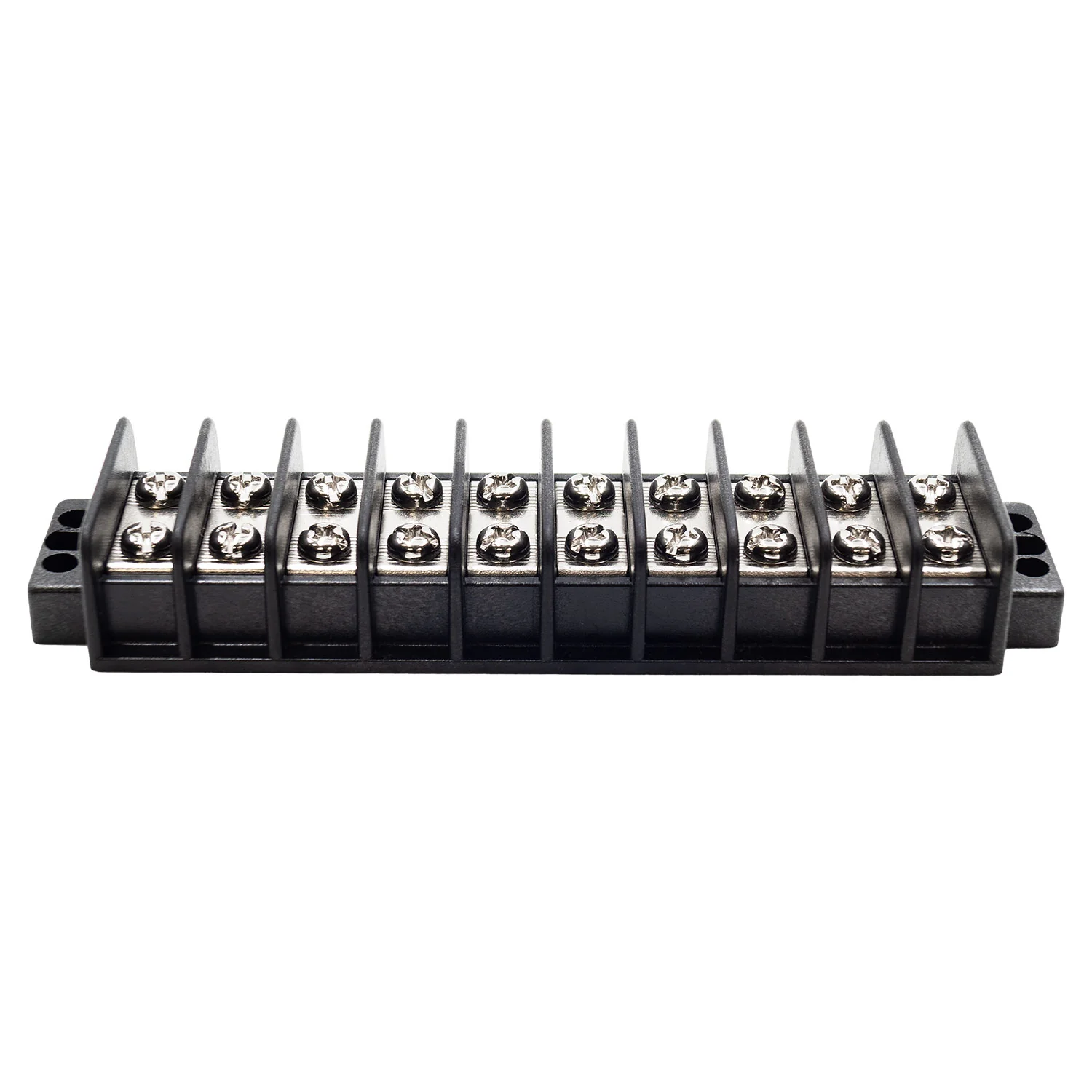 TB78-10P - 10-Pole Double Row Terminal Strip - 20A/300V - Image 2