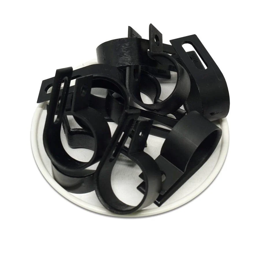 UC5B - Nylon Cable Clamps, Color: Black, Dimensions: 37.3x11.8mm, 100 Pieces - Image 2