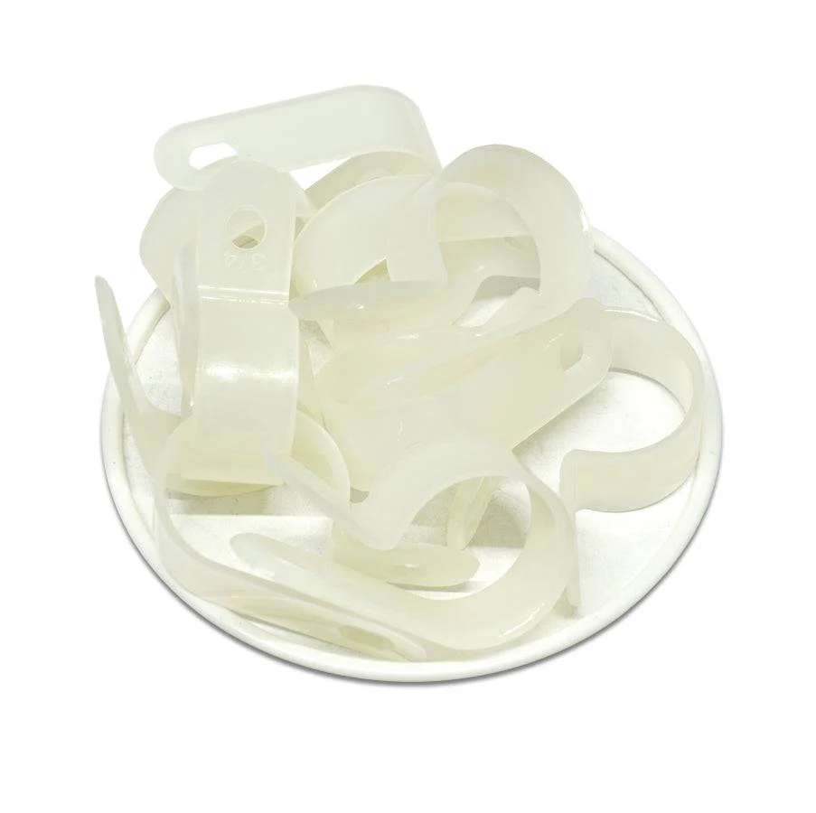 UC5N - Nylon Cable Clamps, Color: Natural, Dimensions: 37.3x11.8mm, 100 Pieces - Image 2