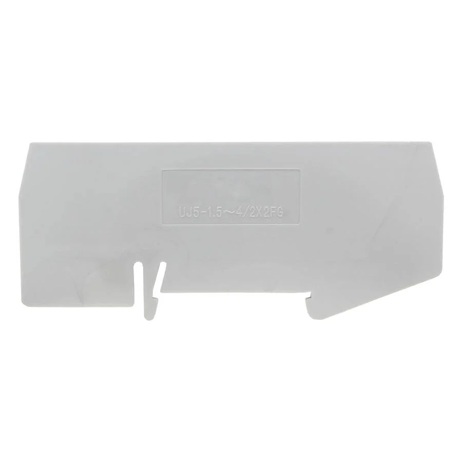 UJ5-1.5-4/2X2FG - Partition Plate for Spring Cage Connection Terminal Block, Gray