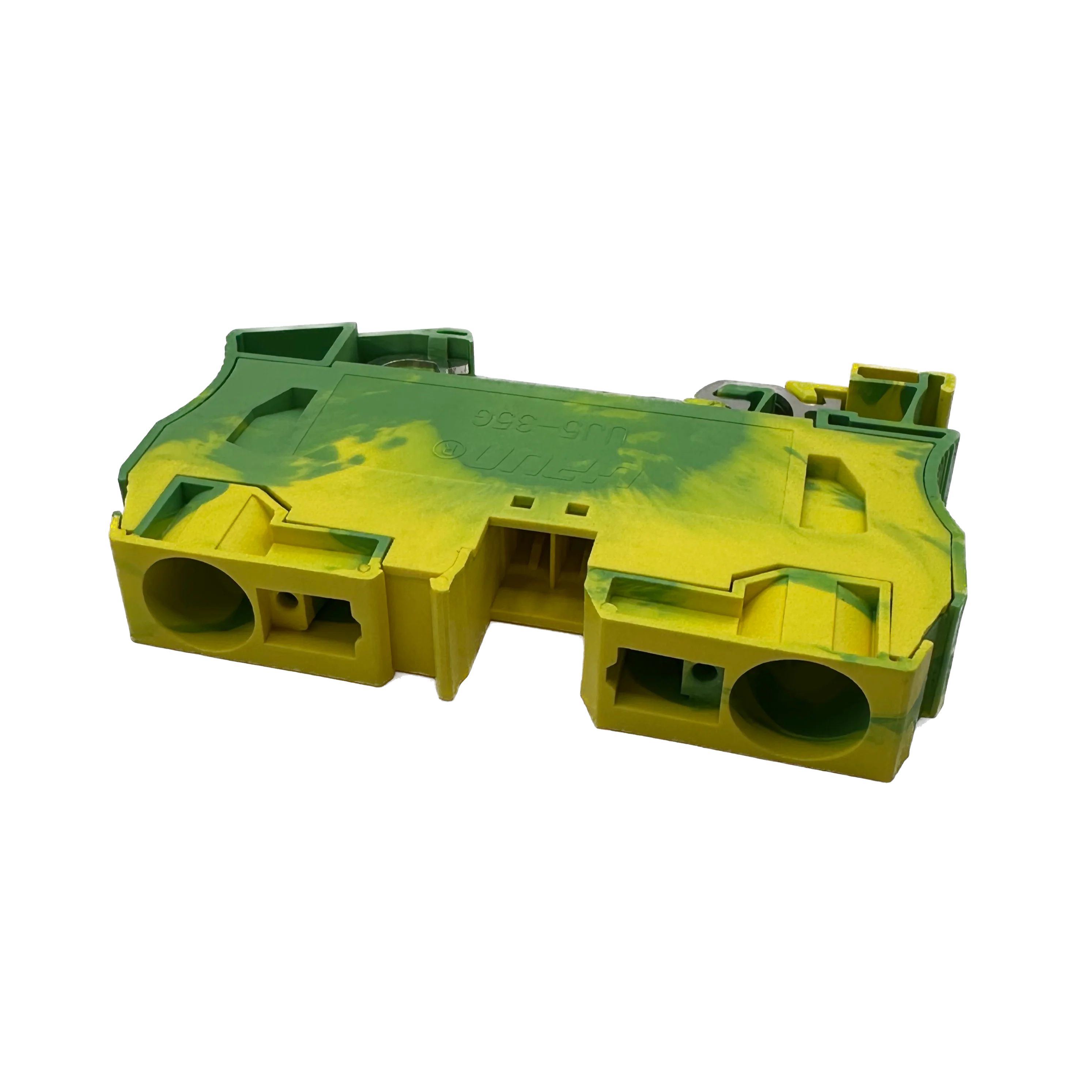 UJ5-35JD - 14 to 2 AWG Spring Cage Terminal Block, Ground, UL Approved, 1 Piece - Image 4