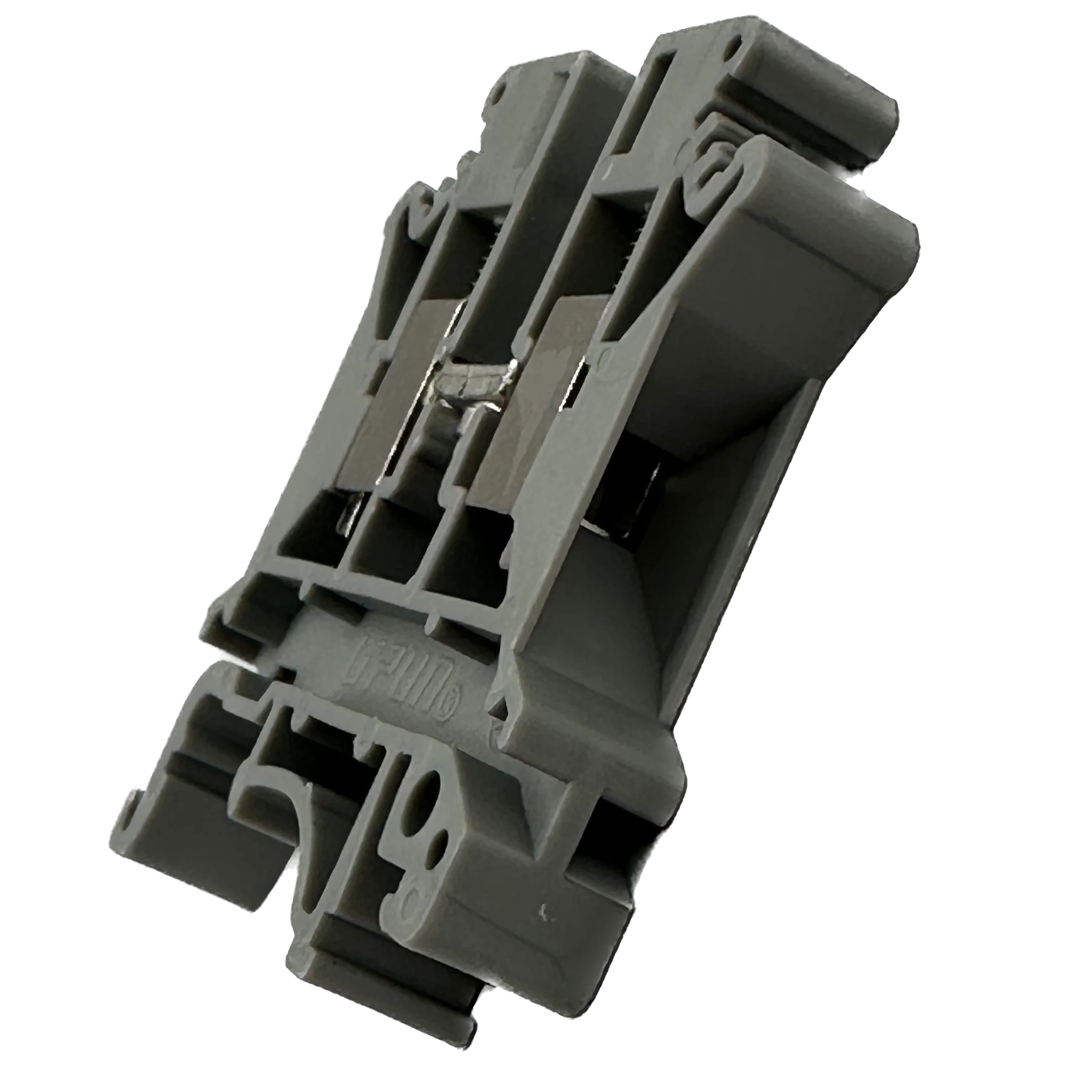 UKJ-6 - 24 to 8 AWG Screw Clamp, Feed-Thru, Terminal Block, 800v, UL Approved, Gray - Image 3