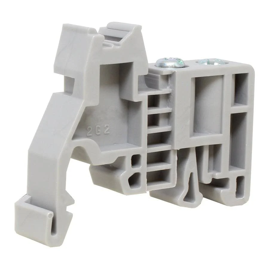 UKJ-2G2(GY) - Rail End Clamp, Gray