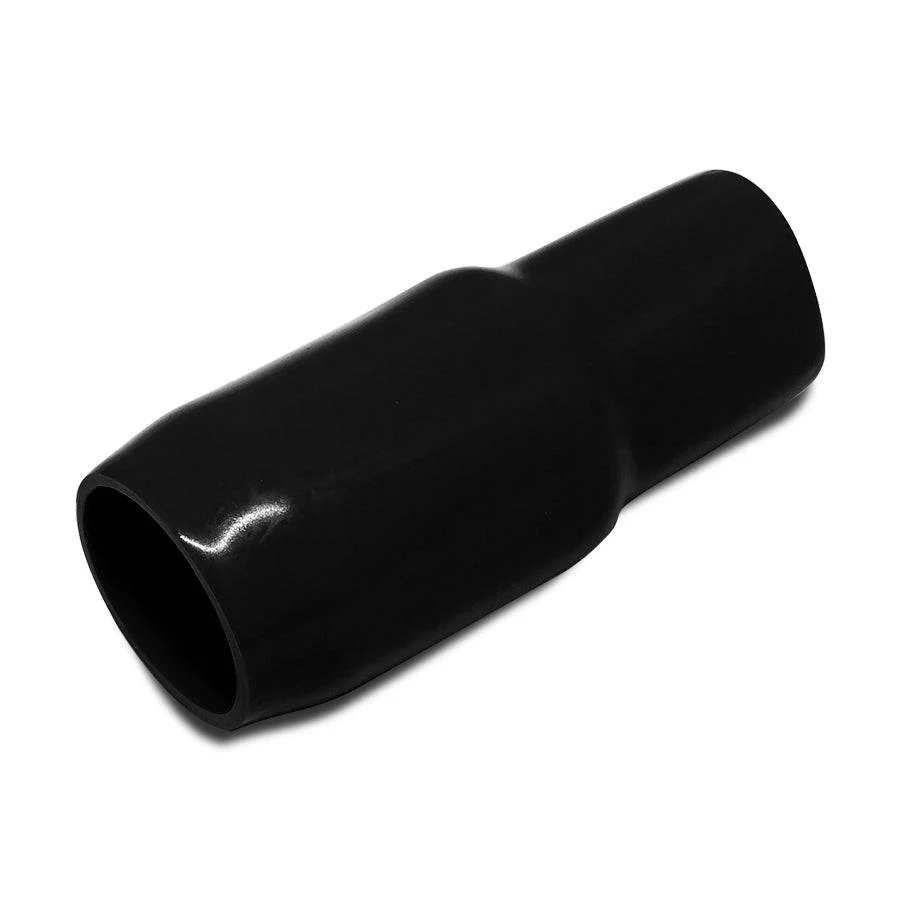 V-100BK - 4/0 AWG Black Vinyl PVC Wire End Sleeves, End Caps, 10 Pieces - Image 2