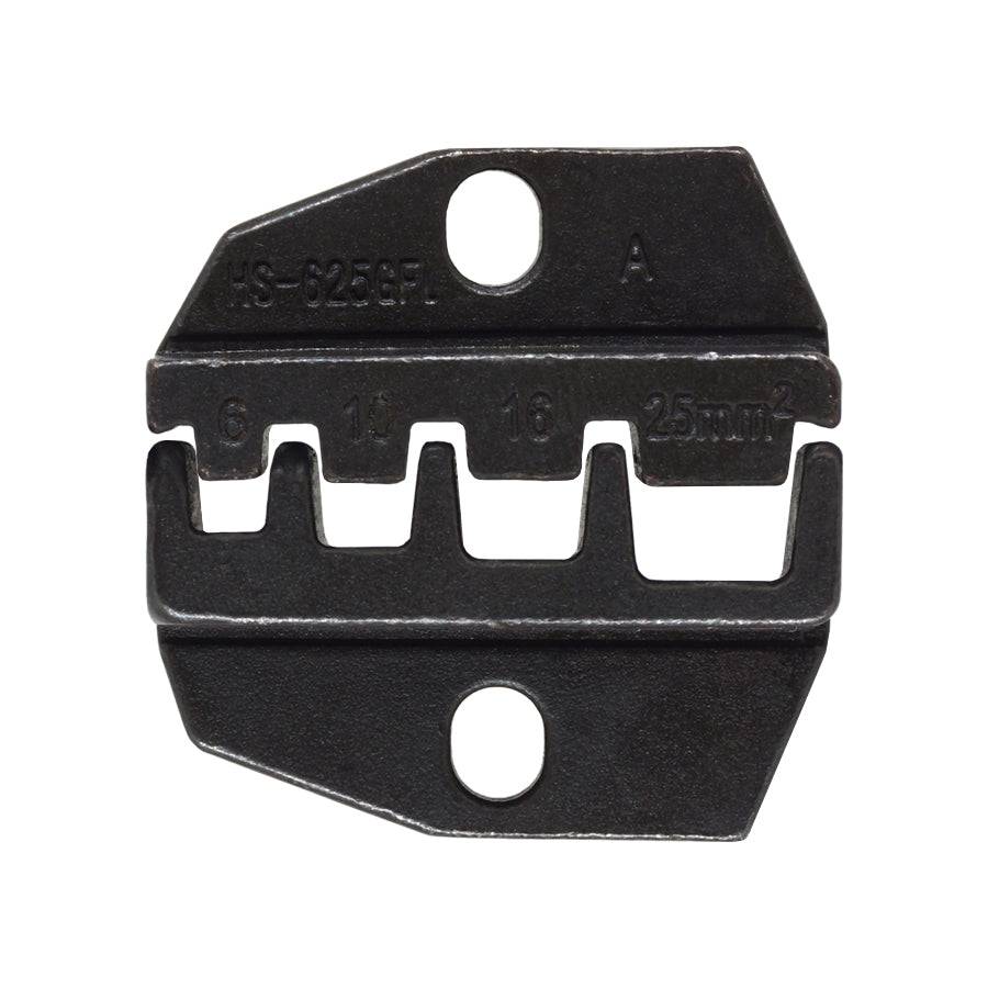 WDC1004-22D - 10 to 4 AWG Wire Ferrules Crimping Die Set, XXL Crimp Depth, Trapezoidal Impression, 1 Piece