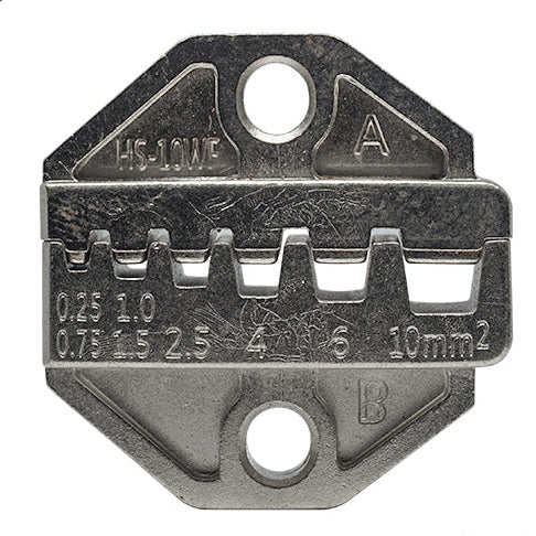 WFD2408PNU - 24 to 8 AWG Wire Ferrules Crimping Die Set, Trapezoidal Profile, 1 Piece