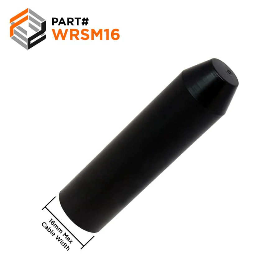 WRSM16 - Heat Shrinkable End Cap - 16/8mm (.63/.32")