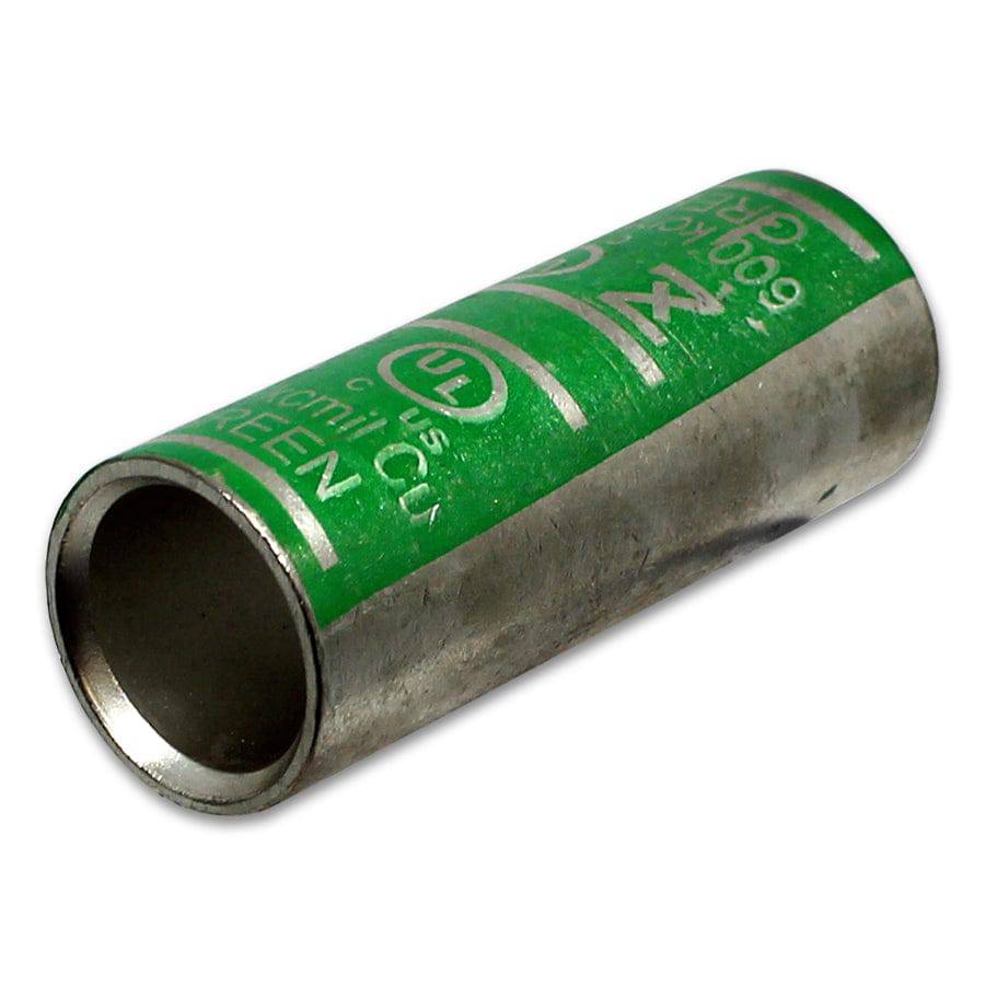 ZCC-57 - 600 MCM Copper Compression Splice Connectors, Short Barrel, Green, 1 Piece
